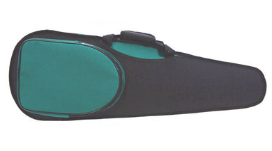 GSJ Styro Shaped Violin Case 4/4 Black/Pink, Black/Purple, Black/Green