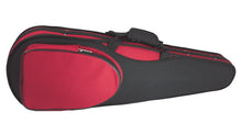Load image into Gallery viewer, GSJ Styro Shaped Violin Case Black/Red  4/4-1/4  Black/Blue 4/4-1/8