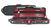 Load image into Gallery viewer, GSJ Tradition Plywood Viola Case 15inch 15.5inch 16inch 16.5inch Black/Burgundy