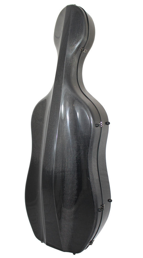K3 Cello Case Titanium or Red Carbon Weave