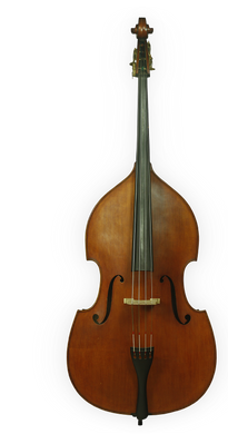 Lemoine double bass, Gamba-model, Outfit  3/4