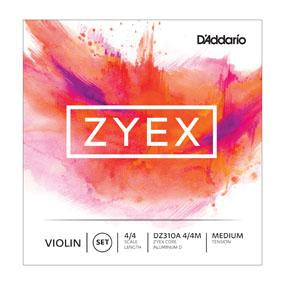 Zyex Violin Set (Alum) 4/4 Light/Medium/Heavy