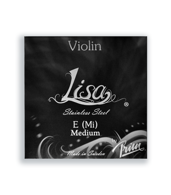 Lisa Violin E Stainless 4/4 Soft/Med/Orchestral (Orchestral = Hard)